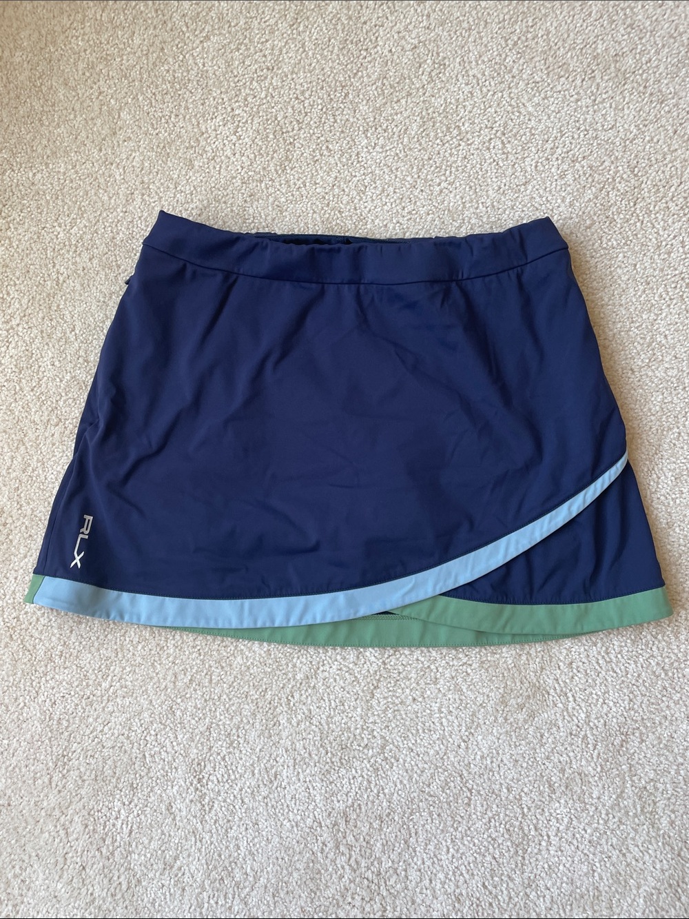 RLX 15" Faux-Wrap Stretch
Interlock Skort by Ralph Lauren